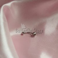 Piercing De Ombligo Con Perla (varios colores)