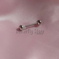 Piercing Lengua Con Bolitas 2.5 cm (116)