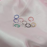 Argolla Lisa Metalizada (varios colores)