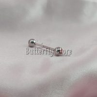 Piercing Lengua con Piedra Rosa 3cm (480)