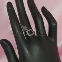 Anillo Cintillo Cuadrado Grande (varias medidas)