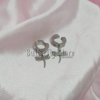 Argolla Cubana Unisex Con Dije Libelula A Presión (592)