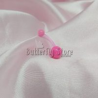Piercing Ombligo Teflon Rosa (388)