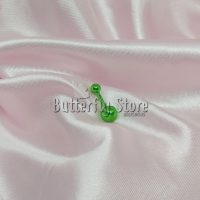 Piercing Ombligo Ionizado Verde (406)