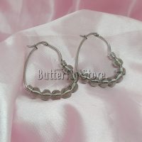 Argolla Corazon Ondulado 45mm (628)