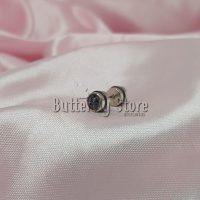 Falso Expansor Con Perla Negra (486)