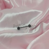 Piercing Lengua Ionizado Negro (488)