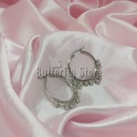 Argolla Bolitas Colgantes (varias medidas)