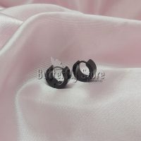 Aro Cubano Negro Ancho (833)