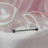 Barra Punta Cuadrada Negra 5cm (583)