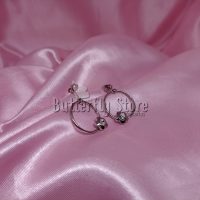 Argolla Flor con  Strass (560)