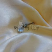 Ombligo Corazon con Perla (705)