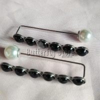 Aro colgante Perlas Negras (1408)