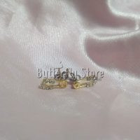 Clip AD con Strass Blancos (1458)