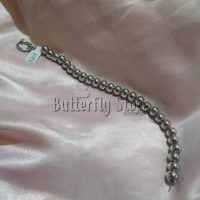 Pulsera Bolitas 8mm con Cierre Marinero (518)