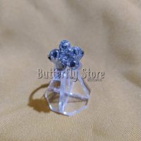 Anillo Flor con Stras (varias medidas)