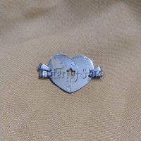 Dije Para Compartir x 4 Corazon con estrella (1333)