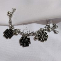 Pulsera Cruz Corazones (626)