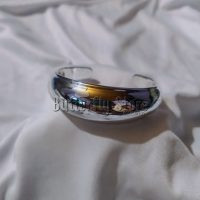 Pulsera Inflada Acero Angosta (667)